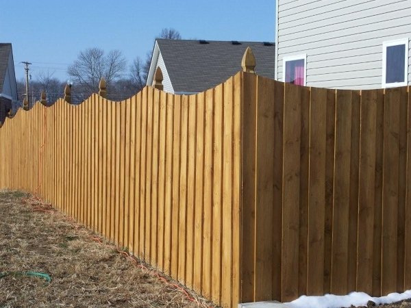 Wood Fencing installed by Armitage Fence in Greenfield IN